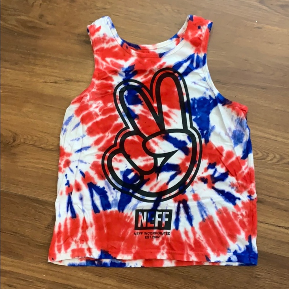 Neff Tie Dye Crop Top